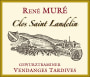 Clos Saint Landelin Alsace Vorbourg Grand Cru Gewurztraminer 2009 Front Label