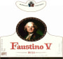 Faustino V Blanco 2007 Front Label