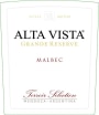 Alta Vista Terroir Selection Grande Reserve Malbec 2012 Front Label