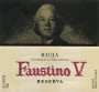 Faustino V Reserva 2009 Front Label
