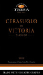 Feudo di Santa Tresa Cerasuolo di Vittoria 2012 Front Label