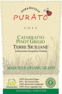 Feudo di Santa Tresa Purato Catarratto Pinot Grigio 2015 Front Label