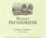Brundlmayer Alte Reben Gruner Veltliner 2008 Front Label