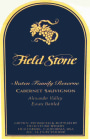 Field Stone Staten Family Reserve Cabernet Sauvignon 2010 Front Label