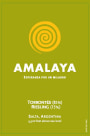 Amalaya Blanco 2015 Front Label