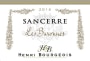 Henri Bourgeois Sancerre Les Baronnes Blanc 2014 Front Label