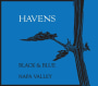Havens Black and Blue 2013 Front Label