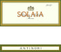 Marchesi Antinori Solaia 2010 Front Label