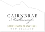 Cairnbrae Sauvignon Blanc 2013 Front Label