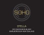 Soho Wine Co. Stella Sauvignon Blanc 2012 Front Label