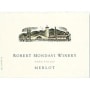 Robert Mondavi Napa Valley Merlot 1998 Front Label