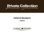 Carmel Galilee Private Collection Cabernet Sauvignon 2011 Front Label