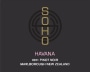Soho Wine Co. Havana Pinot Noir 2011 Front Label