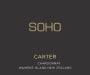 Soho Wine Co. Carter Chardonnay 2015 Front Label