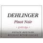 Dehlinger Goldridge Pinot Noir 2013 Front Label