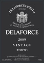 Delaforce Vintage Port 2009 Front Label