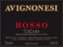 Avignonesi Toscana Rosso 2013 Front Label