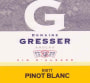 Domaine Remy Gresser Kritt Pinot Blanc 2008 Front Label