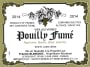Domaine Francis Blanchet Pouilly-Fume Vieilles Vignes 2014 Front Label