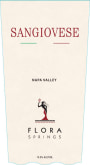 Flora Springs Sangiovese 2011 Front Label