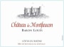 Chateau de Montfaucon Cotes du Rhone Baron Louis 2011 Front Label