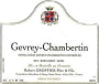 Domaine Robert Groffier Gevrey Chambertin 2010 Front Label