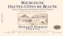 Domaine Parigot Bourgogne Hautes-Cotes de Beaune Rouge 2011 Front Label