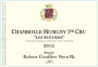 Domaine Robert Groffier Chambolle Musigny Les Sentiers Premier Cru 2012 Front Label