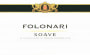 Folonari Soave 2013 Front Label