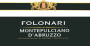Folonari Montepulciano D'Abruzzo 2010 Front Label