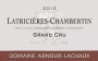 Domaine Arnoux-Lachaux Latricieres-Chambertin Grand Cru 2012 Front Label