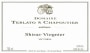 Domaine Terlato & Chapoutier Shiraz-Viognier 2009 Front Label