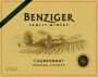 Benziger Sonoma County Chardonnay 2009 Front Label