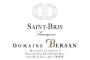 Domaine Bersan Saint Bris 2012 Front Label