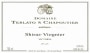 Domaine Terlato & Chapoutier Shiraz-Viognier 2010 Front Label