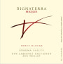 Benziger Signaterra Three Blocks 2009 Front Label