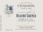 Chanson Pere & Fils Beaune Greves Premier Cru 2009 Front Label