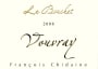 Francois Chidaine Vouvray le Bouchet 2008 Front Label