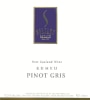 Soljans Estate Winery Pinot Gris 2014 Front Label