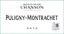 Chanson Pere & Fils Puligny-Montrachet 2012 Front Label