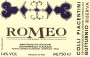 Castello di Luzzano Gutturnio Romeo Riserva 2007 Front Label
