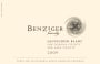 Benziger North Coast Sauvignon Blanc 2009 Front Label