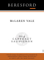 Beresford Cabernet Sauvignon 2013 Front Label