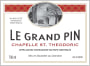 Chapelle St. Theodoric Chateauneuf-du-Pape Le Grand Pin 2013 Front Label