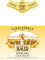 Charles Baur Alsace Cuvee Charles Riesling 2013 Front Label