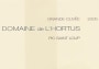 Domaine de l'Hortus Pic Saint Loup Grande Cuvee 2005 Front Label