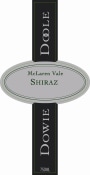 Dowie Doole McLaren Vale Shiraz 2012 Front Label
