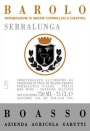Boasso Barolo Serralunga 2004 Front Label