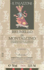 Il Palazzone Brunello di Montalcino Riserva 2001 Front Label