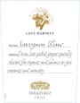 Errazuriz Late Harvest Sauvignon Blanc 2012 Front Label